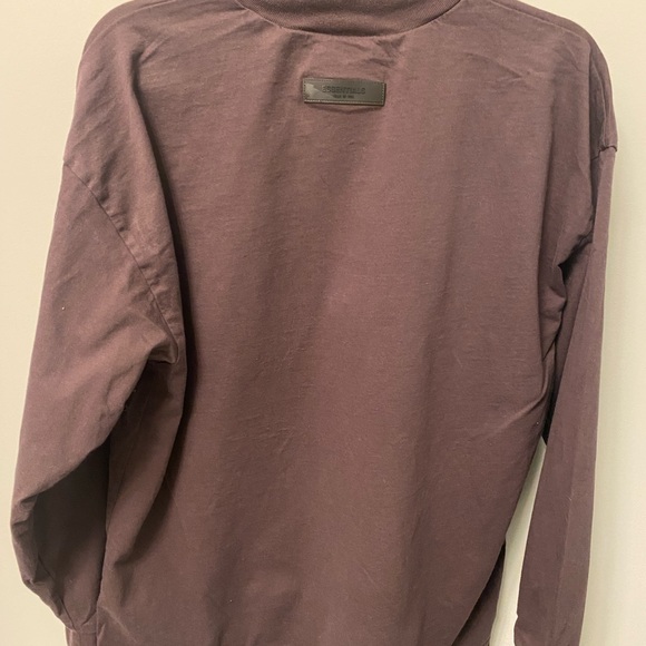 Fear of God Essentials Cotton - Jersey Mock Neck Long Sleeve - Picture 8 of 8